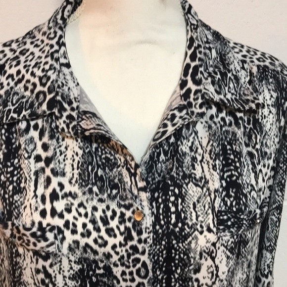 Always Indigo Blouse Sz 1X - Picture 2 of 8